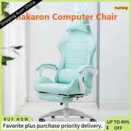 【READY STOCK】Makaron Computer Chair Ergonomic Chair Office Chair Home Live Ergonomic Gaming Chair Sports Armchair Swivel Chair