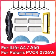Fit For iLife A4 / A4S / A40 / Polaris PVCR 0926 / 0726W / 0826 / Amibot Spirit H2O Vacuum Cleaner R