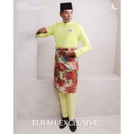 ELRAH BAJU MELAYU WARNA KUNING BAJU RAYA BAJU MELAYU MURAH ELRAH LELAKI