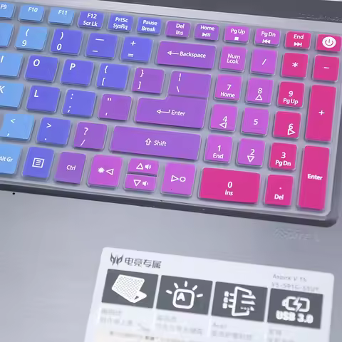 15 15.6 inch Silicone Keyboard Cover Skin Protector For Acer Aspire 5 A515 A515-15 A515-15G E5-523G 