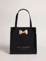 กระเป๋า Ted Baker รุ่น Plain Bow Small Icon Bag สีดำ