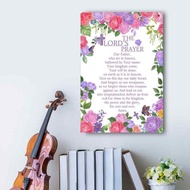 無框畫--主禱文/ The Lord's Prayer (英文)