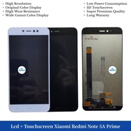 Lcd + Touchscreen Xiaomi Redmi Note 5A Prime RAM 3Gb 2 Camera Original