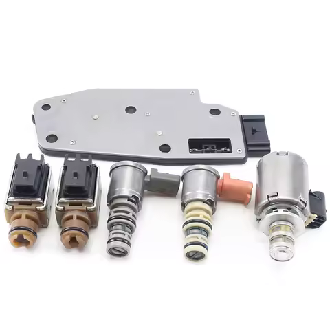 Renovate 6PCS Automatic Transmission Solenoid Valve Kit 4L60E 4L65E For Chevrolet GMC Hummer Pontiac