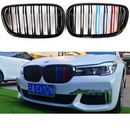 G11 facelift Double trip grille For BMW 7 series G11 upgrade front bumper grille 2015 2016 2017