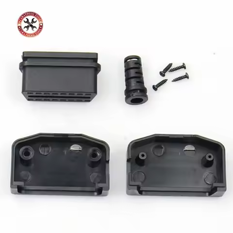 Car OBD2 Connector 16pin Male Plug 16 Pin OBD II OBD2 Diagnostic-tool cable Terminal Connector Plug 