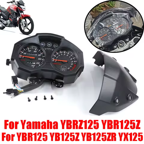 For Yamaha YBR125Z YBRZ 125 YBR YB125Z YB125ZR YX125 Motorcycle Speedometer Dashboard Meter Gauge Ta