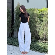 Barrel Jeans curve baggy jeans seluar jeans perempuan jeans women
