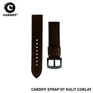 CARDIFF Strap Kulit Dual Time Original Strap Jam Tangan