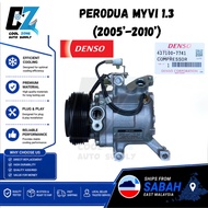 ORIGINAL DENSO Perodua Myvi 1.3 2005’-2010’ Car Air Cond Compressor With Magnet Clutch Pulley ORIGIN