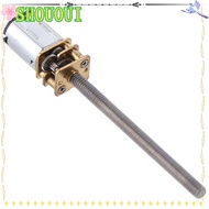 SHOUOUI Reduction Motor, 6V 30RPM Low Speed DC Motor, Gear Motor Lead Screw DC Motor