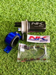 มอเตอร์ปั๊มติ๊กแต่ง 3.2บาร์ NK Racing นอกถัง พร้อมขาปั้ม ใช้ได้กับรถหัวฉีดทุกรุ่น