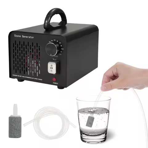 2 in 1 60g/h Ozone Generator Ozone Machine Ozono Air Purifier Cleaner Disinfection Sterilization Rem
