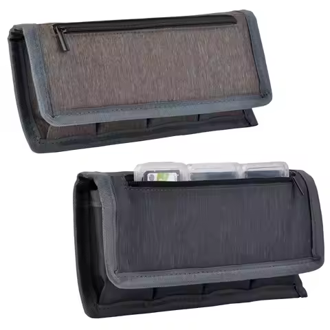 DuraPro Camera Battery Bag Batteries Holder Case 4 Pocke for Sony NP-FW50 NP-FZ100 NP FW50 FZ100 Can