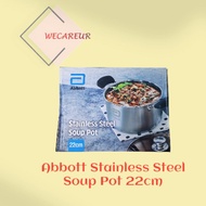 Abbott Stainless Steel Soup Pot 22cm