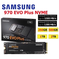 SSD ใหม่!! 250GB / 500GB / 1TB SSD (เอสเอสดี) SAMSUNG 970 EVO PLUS PCIe/NVMe M.2 2280 Warranty 5 - Y 250GB One