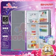 kulkas Sharp Plasmacluster 2 pintu lemari es frezzer special edition