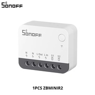 【In-Demand Item】 NEW SONOFF ZBMINIR2/ZBMINIL2 Smart Zigbee Switch Two-Way Control With/without Neutr