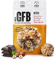 The GFB Gluten Free, Non GMO High Protein Bites, Dark Chocolate Hazelnut, 4 Ounce