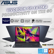 Asus VivoBook Go 14 E410KA - Intel Celeron N4500 - 4GB - 512GB SSD - 14.0" FHD - W11 + Office 365 - 