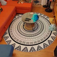 CastlePeace溫馨圓形絨毛地毯|Sweet Home Round shaped crystal velvet carpet  [水晶絨 圖案 地毯 地墊, 裝飾, 圓形地毯|designer 