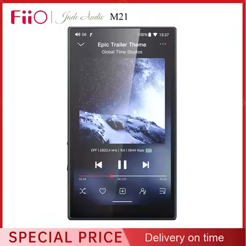 FiiO M21 CS43198*4 MP3 Portable Music Player 3.5mm+4.4mm Plug MP3 HIFI Music Player