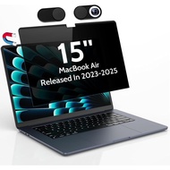 Magnetic Privacy Screen for MacBook Air 15 Inch (2023-2025, M2 M3 M4) - A2941 A3114 A3241, 15inch Re