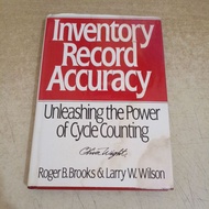 Inventory Record Accuracy Roger B Book. Brooks & LARRY W. Wilson Wilson Wilson