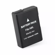 Camera battery for Nikon EN-EL14a and battery charger