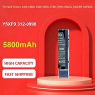 Battery For Dell Vostro 3400n 3500n 3700n 04D3C 04JK6R CWX2D P06E P09F P09S P10G P10G001 TY3P4,Y5XF9