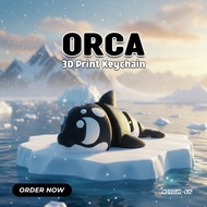 GANTUNGAN Orca Keychain - Chibi Collection Keychain by CharmOn [3D Print]