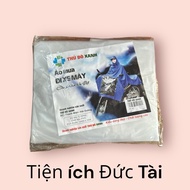 Super Durable Green Capital One-Headed Transparent Raincoat