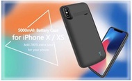 iPhone X/Xs Battery Case,5000mAh External Backup Power Bank Pack Battery,Portable Power Charger Prot
