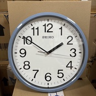 [Original] Seiko Clock QXA756LL Blue White Standard Analog Quartz Wall Clock QXA756L QXA756