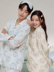 SPAO x Chiikawa薄款長袖睡衣/情侶睡衣