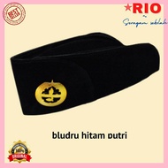 Peci Topi pramuka penegakpembina putra / putri plus emblim