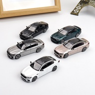 MJ 1/64 BMW M5 F90 Mk6 5-series Metallic Green Alloy Diecast Car Model Toy Birthday Gift