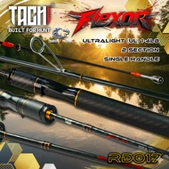 Joran TACHI Flexor Ultralight UL 1-4LB Singlehand Solid Carbon Spinning Casting Haruan Siakap PB Sal
