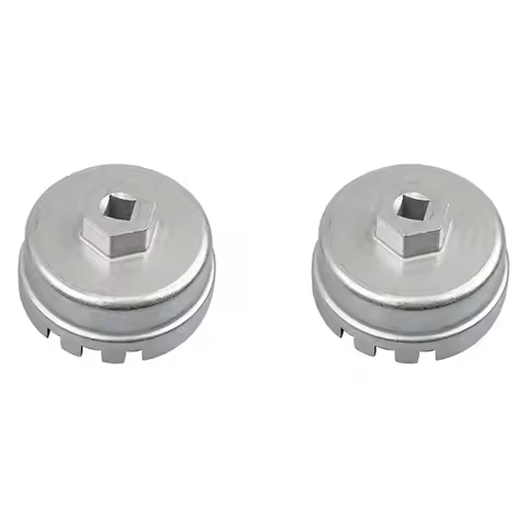 Precise 2X Oil Filter Wrench Oil Filter Cap Removal Tool 14 Flute For Toyota Lexus Prius Scion CT200