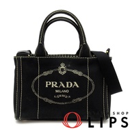 Prada Canapa 托特包 TPM 1BG439 帆布女士托特包

黑色 [二手]