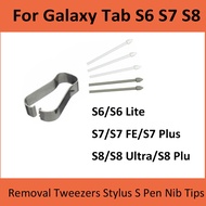 Stylus S Pen Tips Replacement for Samsung Galaxy Tab S9 FE S8 S7 FE S6 Lite Plus Ultra Pens Nibs Refill Tool Set for Tab P610 P615 T870 T875 T860 T865