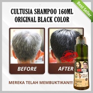 Termurah Shampo pewarna rambut uban sin hair shampoo black hair shampoo cultusia penghilang uban permanen original penutup uban sampo penghitam rambut uban permanen praktis dan cepat ASLI