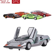 DCT 1:64 Zero Scissor-Door Sports Car Die-Cast Model with Opening Doors & Flip-Up Headlights – Alloy