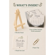 2027 Monthly Calendar | January–December