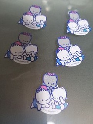 Sanrio Nya Ni Nyu Nye Nyon Stickers x 5