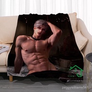 [High-Density Fleece] Love And Deep Space Merchandise Bedding Muscle Male Super Thick Furry Nap Blan
