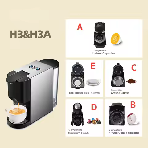 1Pcs Coffee Machine Spare Parts Capsule Holder For HIBREW H3&H3A caffitaly Coffee Maker Part