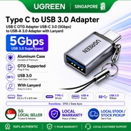 UGREEN USB C to USB Adapter  Type C Male to USB 3.0 A Female Converter OTG Cable Thunderbolt 3 to US