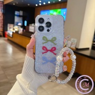 INFINIX case Bow Phone case with Chain Compatible For INFINIX HOT30I/HOT40/HOT9PLAY/NOTE30/NOTE40/X6