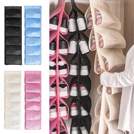 Shoe Rack Door Hanging Shoe Organizer 12 Pockets Shoes Storage Rack Behind Door Wall Storage Bag Closet Holder Space Saver